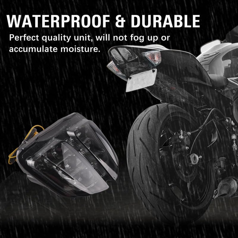 GZYF Motor Integrated Brake Tail Running Light License Plate Lamp for Suzuki GSXR600 GSXR750 2006 2007 - Image 5
